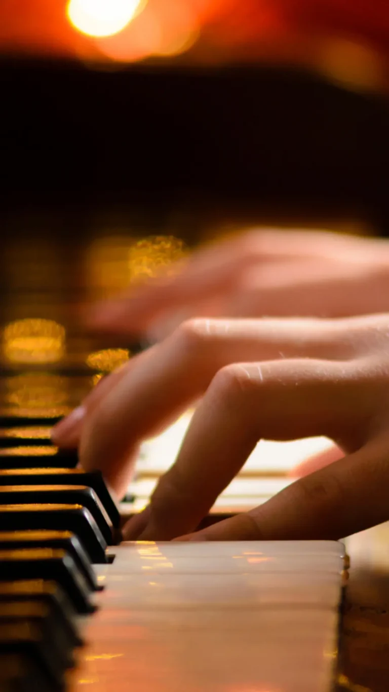 Learning to play the keyboard